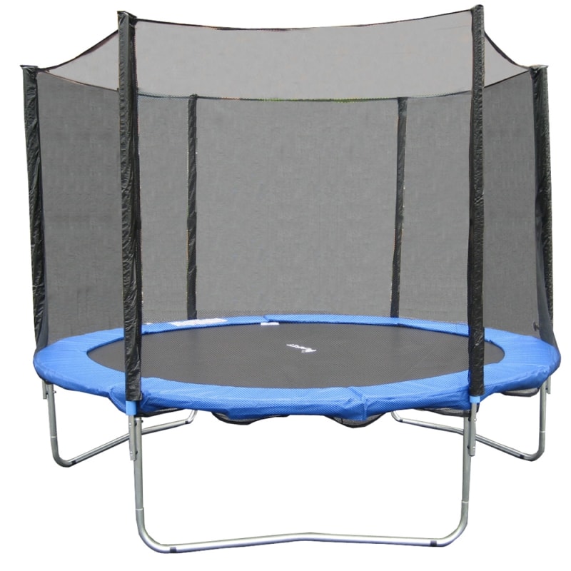 Woodworm 10FT Trampoline - Safety Net / Ladder / Cover