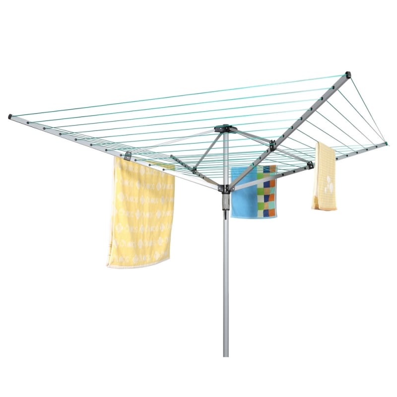 Homegear 4 Arm 50m Rotary Airer / Washing Line