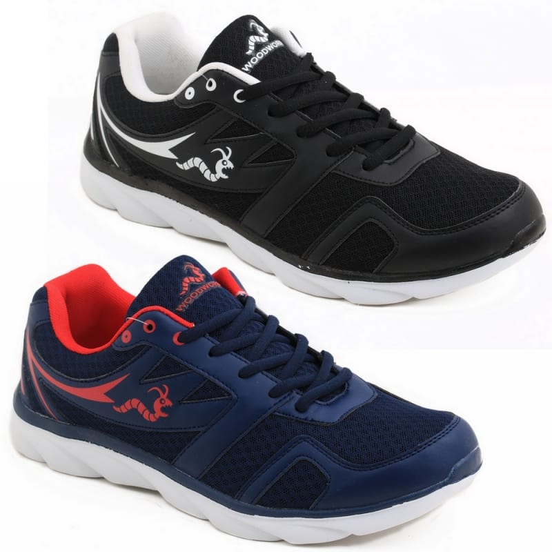 2 x Woodworm TXI Mens Running Shoes / Trainers