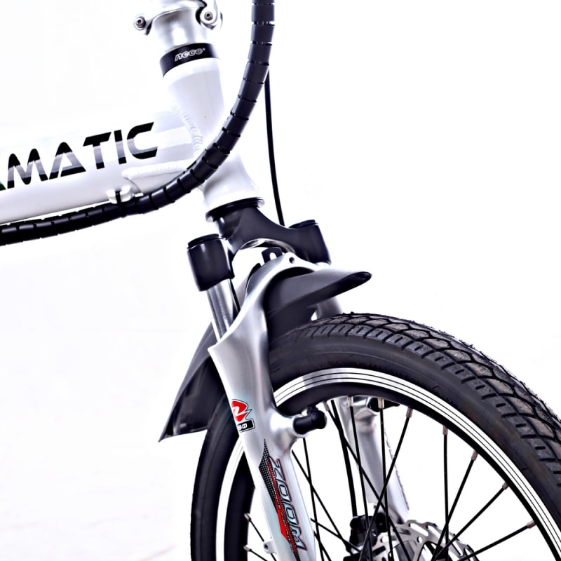OPEN BOX Cyclamatic CX4 Pro Suspension Foldaway Electric Bike White
