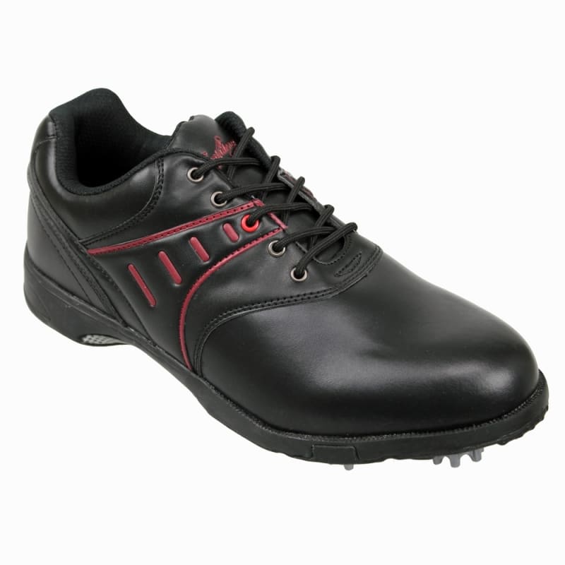 Confidence Golf Leather Waterproof Shoes - Black