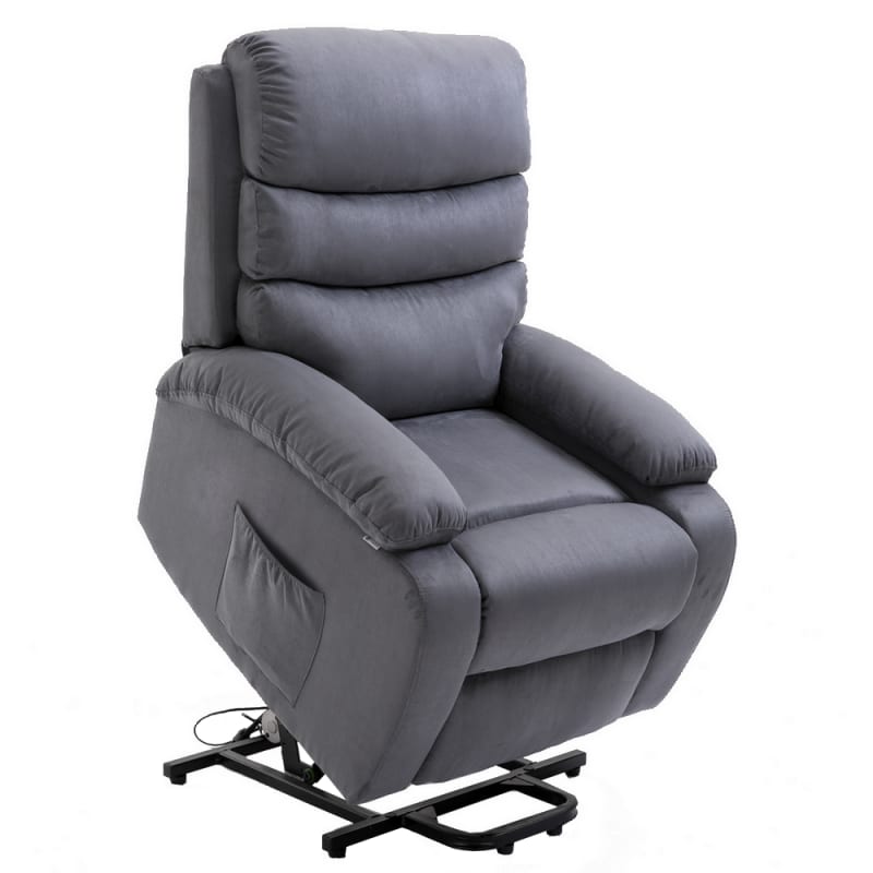 Homegear 2 Remote Microfiber Power Lift Electric Recliner Chair