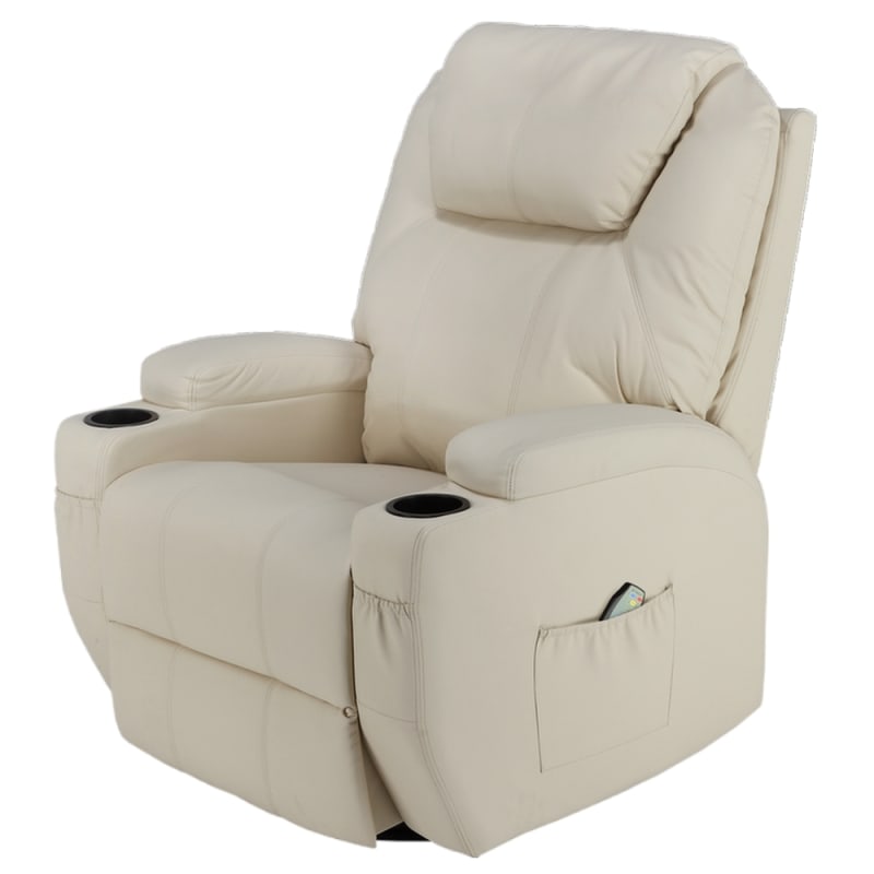 Homegear Recliner Chair With 8 Point, Massage Recliner Chair With Heat