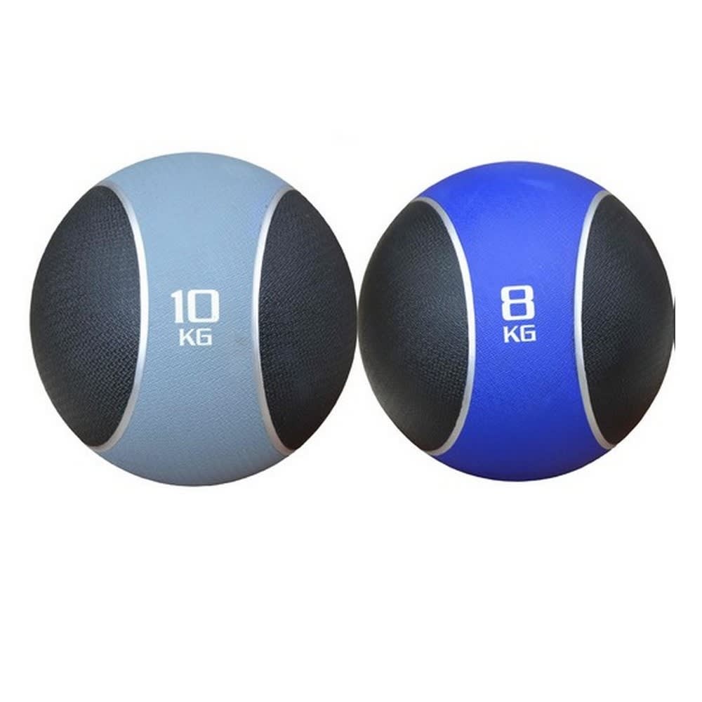 Confidence Heavy Medicine Ball Set 8 and 10 KG GetFit.co.uk