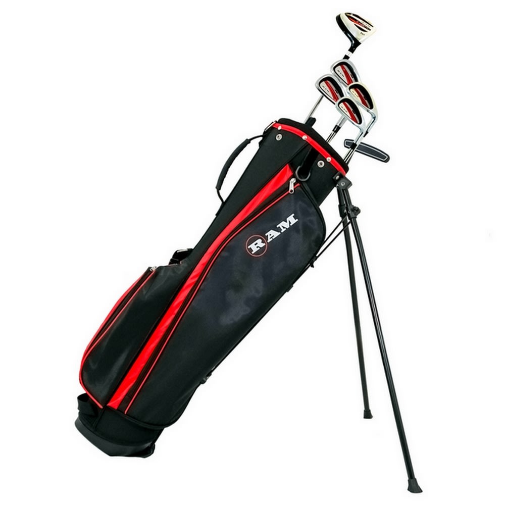 Ram Golf Sgs Mens Golf Clubs Starter Set With Stand Bag Steel