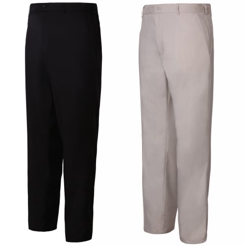 Woodworm Golf 2 Pack Mens Golf Trousers, 1 Black and 1 Beige