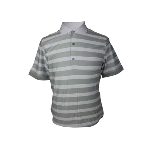 Ashworth Mens Thick Stripes Polo Shirt