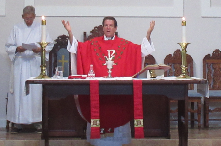 Pentecost vestments