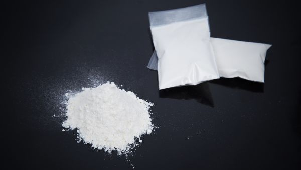 plastic bags off illegal drugs