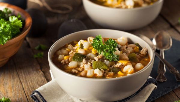 Spicy Chicken & Beans