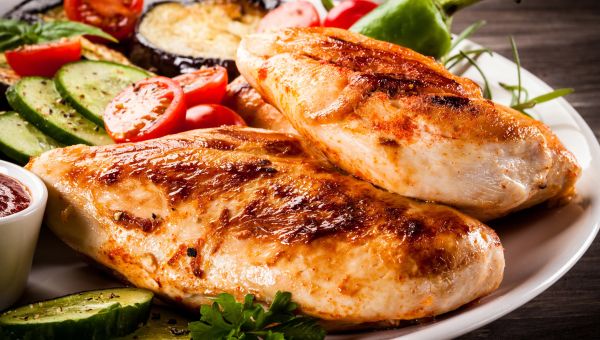 grilled chicken, Mediterranean eating