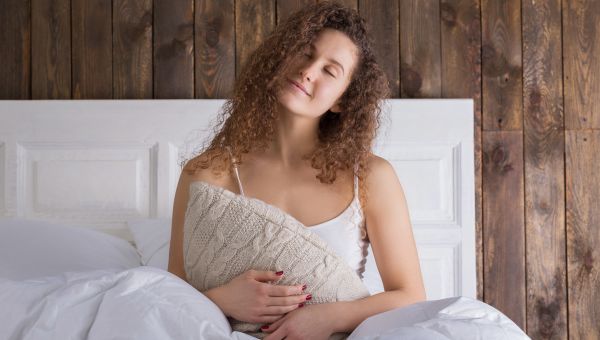 rested, relax, sleep, woman in bed