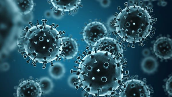 flu germs, microscopic, germs, bacteria