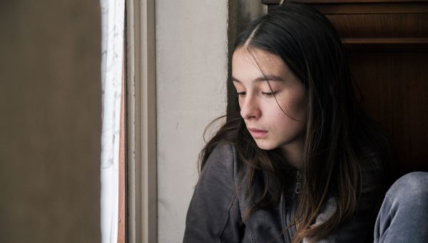 depressed girl, girl sitting my the window, teen girl