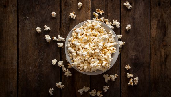 popcorn, bowl