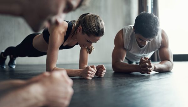 planking, group fitness, pilates, yoga