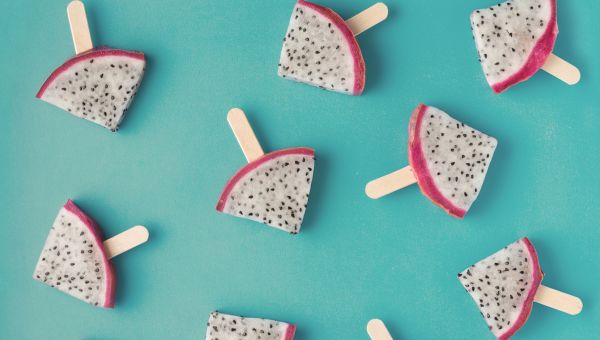 dragon fruit popsicles