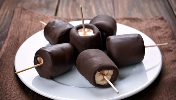 chocolate-covered banana 