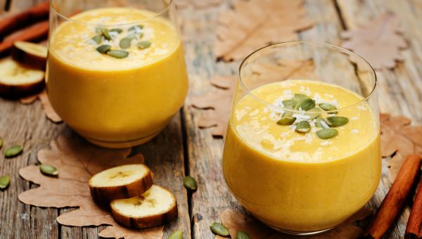 Autumn squash smoothies