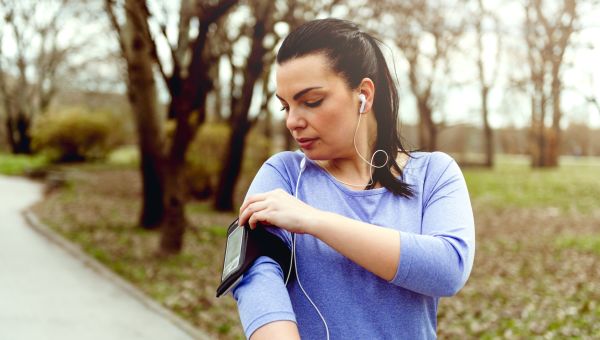 Woman jogging