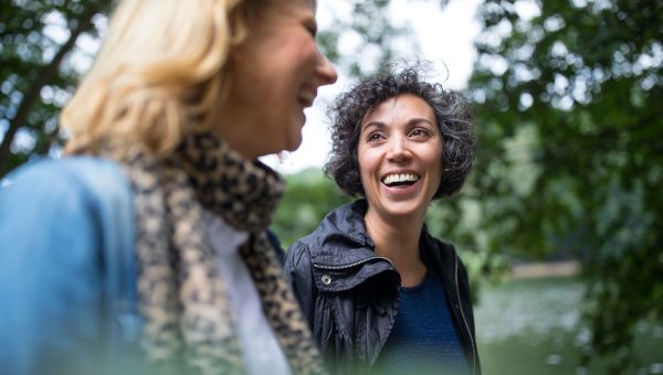 friends laughing