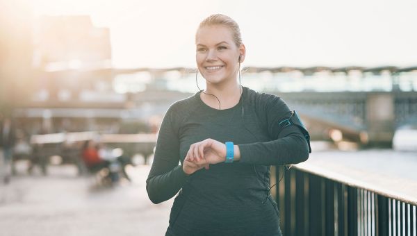 woman exercising