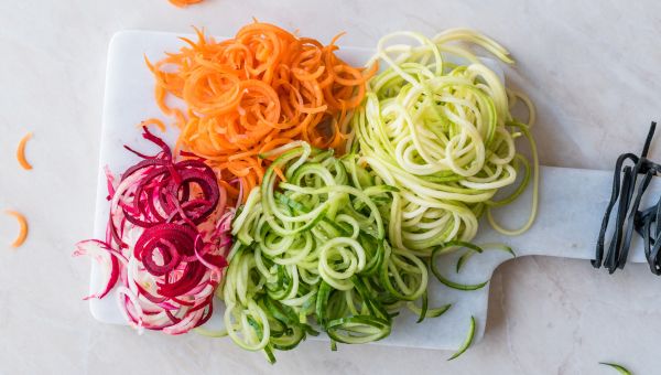 spiralized vegetables