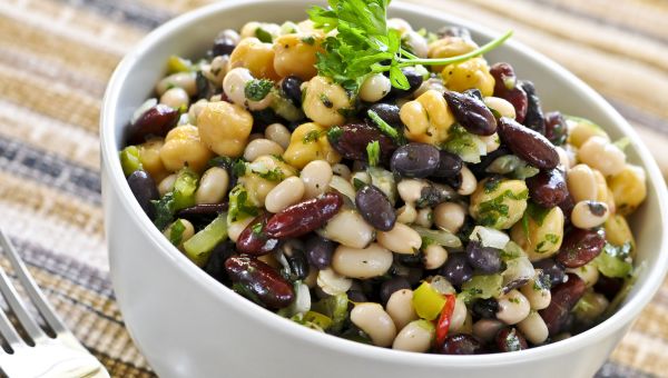 a bowl of legumes, symbolizing wealth in the new year