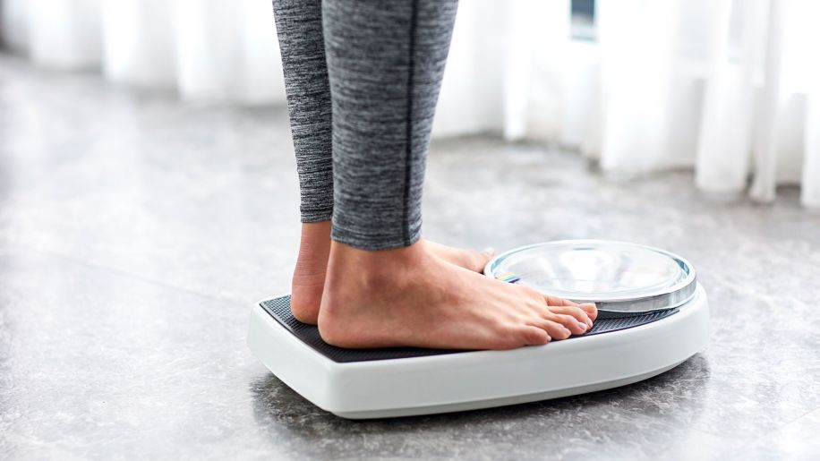 weighing, scale, weight, feet, bathroom
