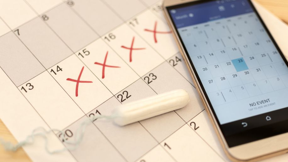 birth control pills on calendar