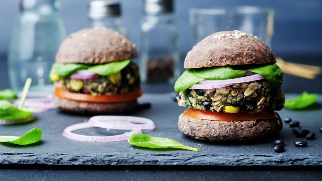veggie burgers