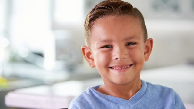 young smiling boy