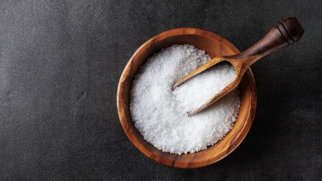 A bowl of salt. Find tips for reducing salt intake and learn how to cut back on salt in your food. 