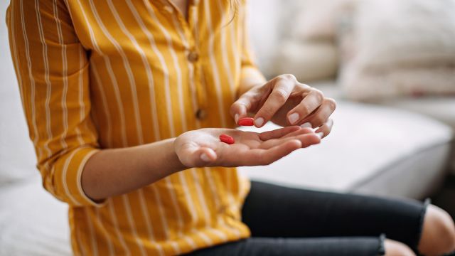 MS patient taking medication