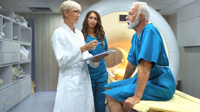 Prostate cancer is given a stage between I and IV based on the size of the tumors, lymph node involvement, and metastases.
