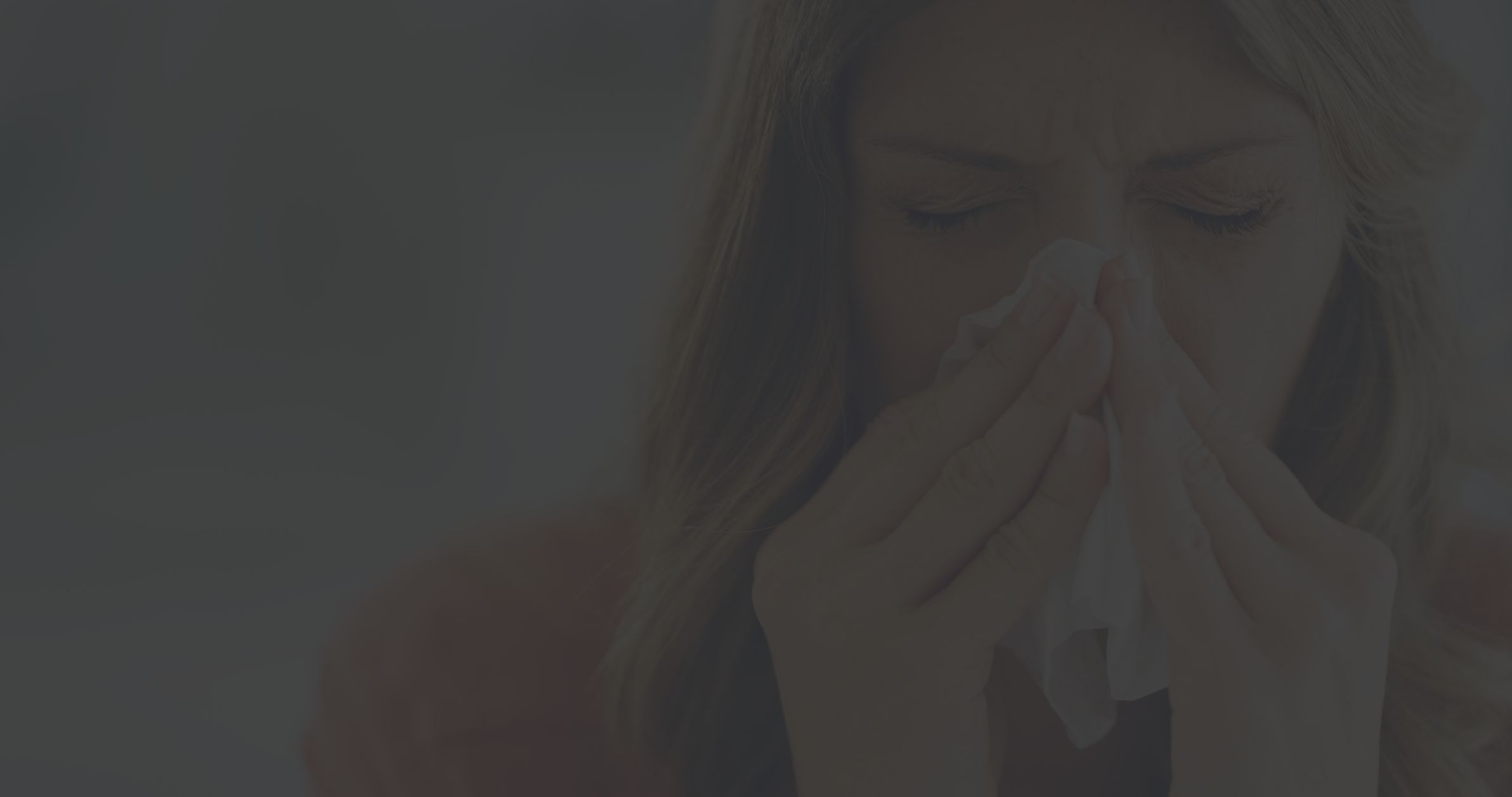 woman, cold, outside, tissue, sick