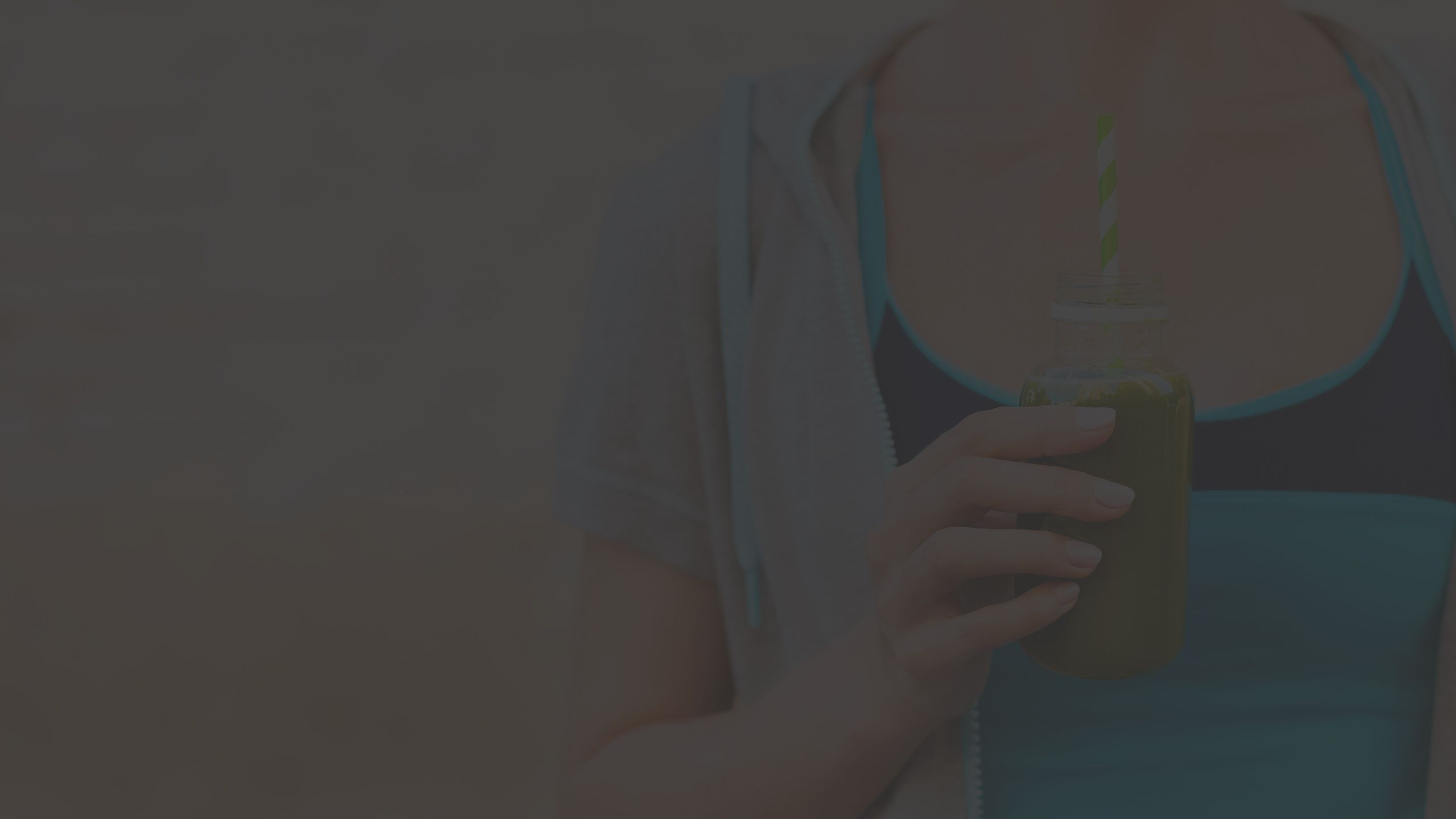 green smoothie, woman, straw