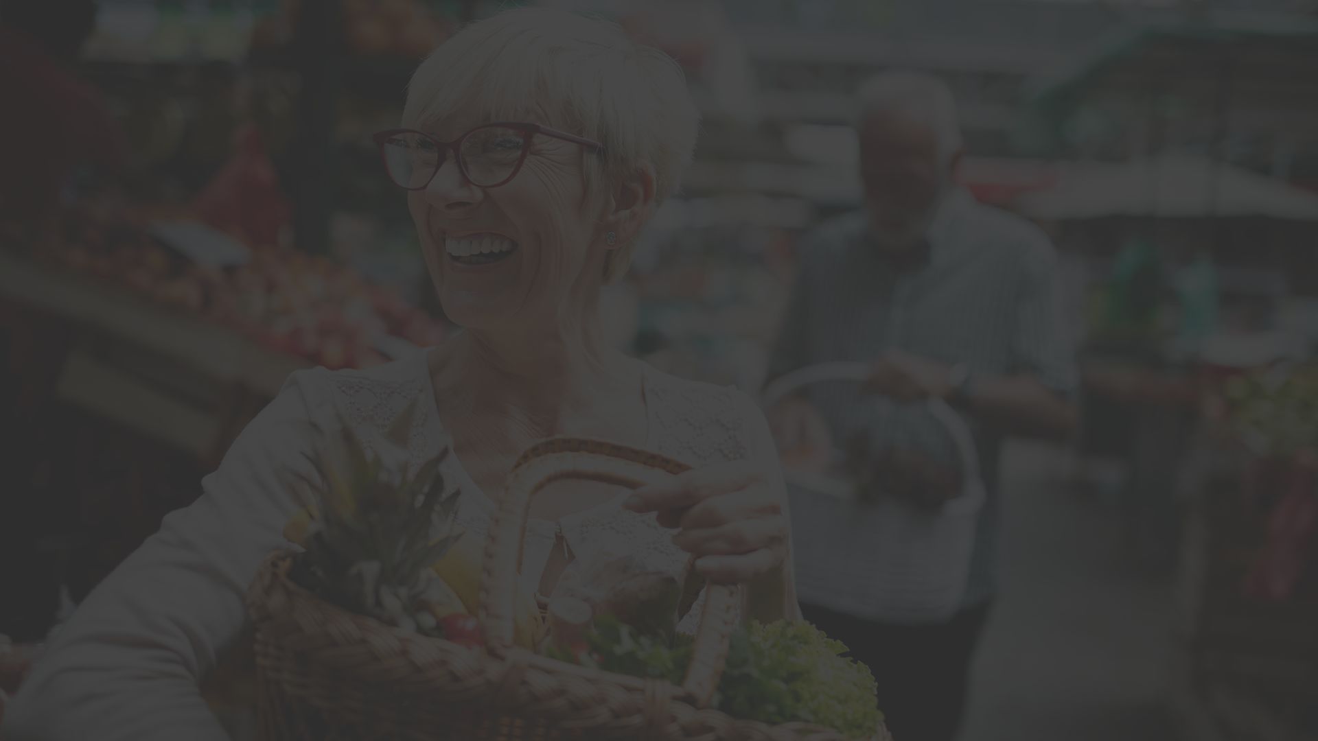 shopping at the farmer's market