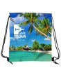 16" W X 18" H Polyester Drawstring Backpack