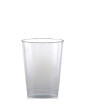 10 oz. Clear Fluted Plastic Cups