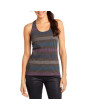 District Juniors Reverse Striped Scrunched Back Tank