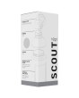 H2go Scout - Powder 16.9 oz. Double Wall 18/8 Stainless Steel Thermal Bottle 