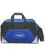 Custom Sports Duffel Bag - blue printed