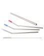 6-Pc Stainless Steel Straw Set