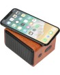 Wooden Bluetooth Speaker with Wireless Charging Pad