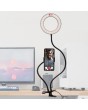 Webcam Ring Light with Cell Phone Holder