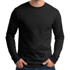 Hanes Tagless 100% Cotton Long Sleeve T-Shirt