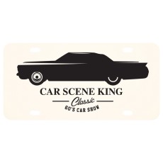 Custom License Plate 0.75