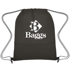 Wave Design Non-Woven Drawstring Bag