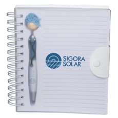MopTopper Stethoscope Stylus Pen & Notebook Set
